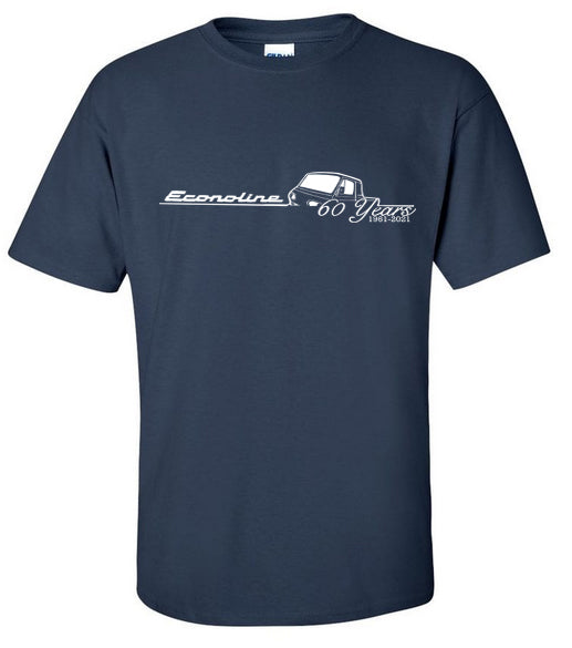 Econoline 60 Yr Anniversary Tshirt (Pickup Version)